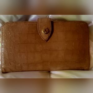 Miu Miu Croc design leather Wallet